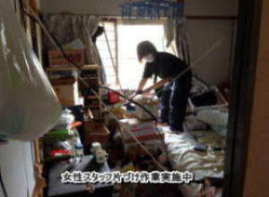 ゴミ屋敷作業前 ゴミ屋敷作業前